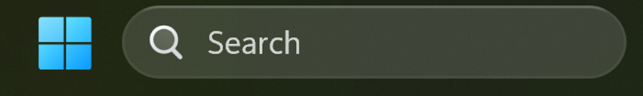 Search function in windows operating system.