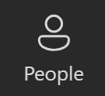 A screenshot of the "people" icon in Microsoft Teams